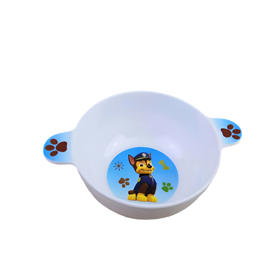 Cute Paw Patrol Kawaii Chase Cutlery Bowl