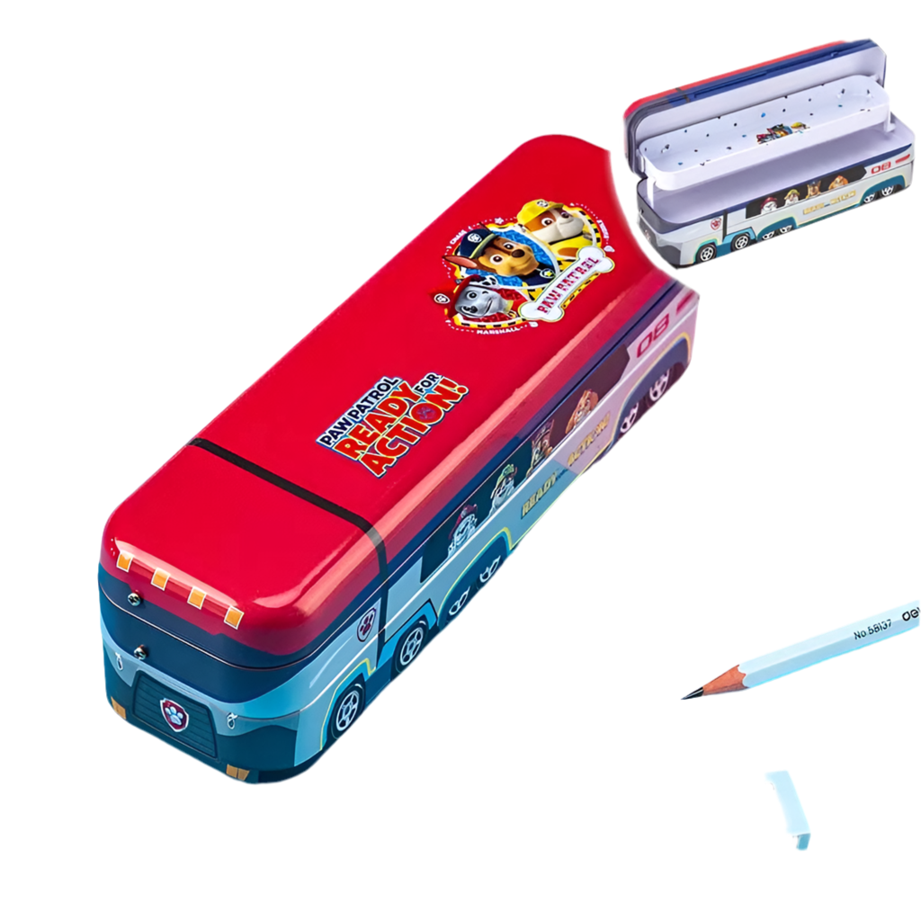 PAW Patrol Bus-Shaped Pencil Case