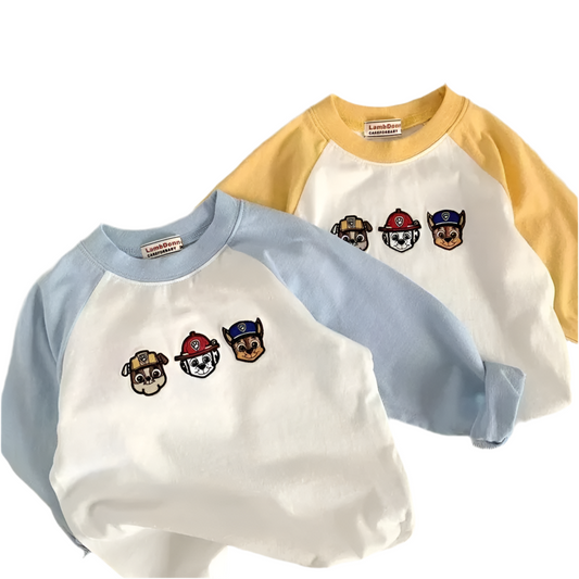 Children's Long-Sleeve Raglan T-Shirt