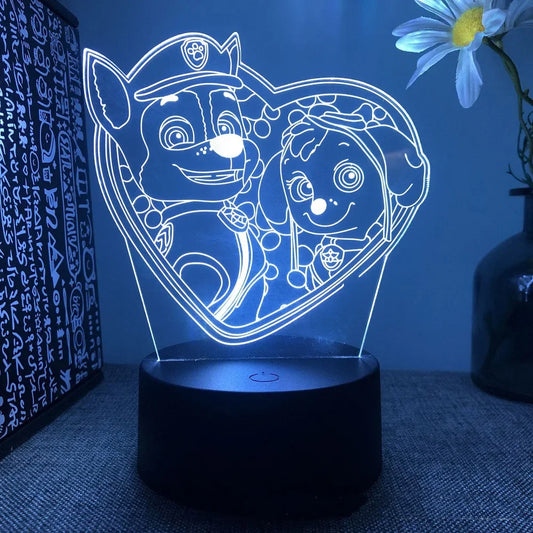 Skye/Chase 3D Night Light