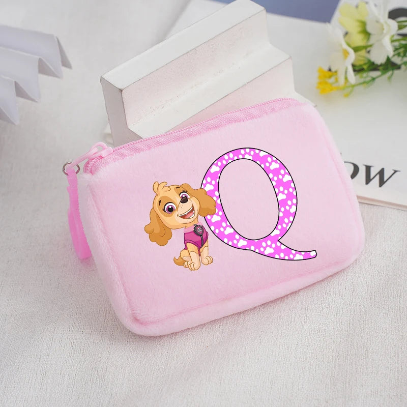 Paw Patrol Pink Purse featuring Letters