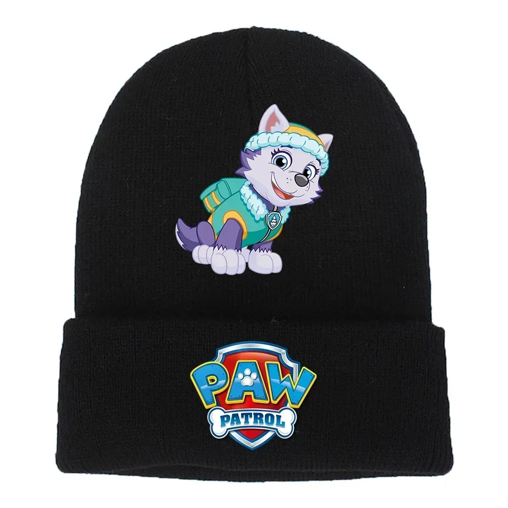 Paw Patrol Knitted Cap Winter Bonnet Christmas