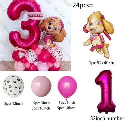 Paw Patrol Balloon Set