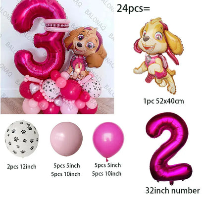 Paw Patrol Balloon Set