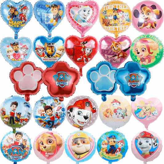 Paw Patrol Theme Cartoon Balloon Decoration