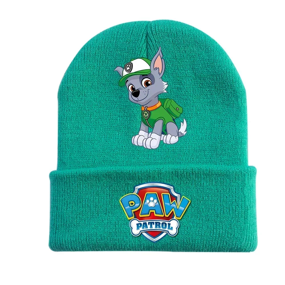 Paw Patrol Knitted Cap Winter Bonnet Christmas