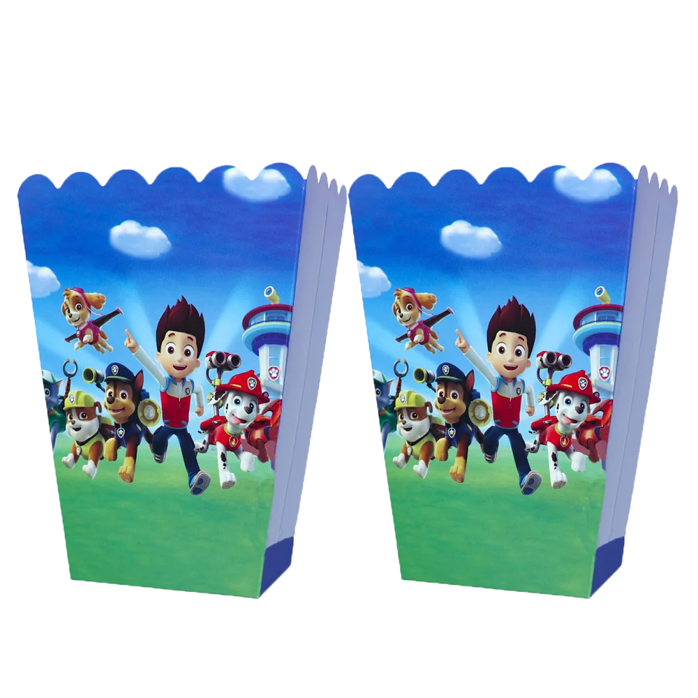 Paw Patrol Candy & Popcorn Boxes