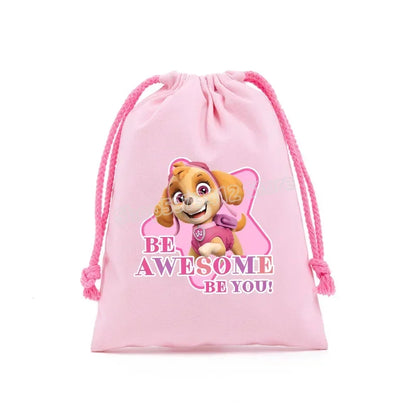 Paw Patrol Drawstring Storage Bags: Practical and Fun for Kids