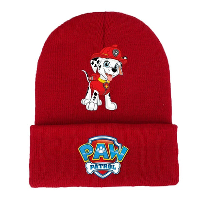 Paw Patrol Knitted Cap Winter Bonnet Christmas