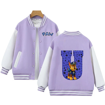 Paw Patrol Jacket Letter