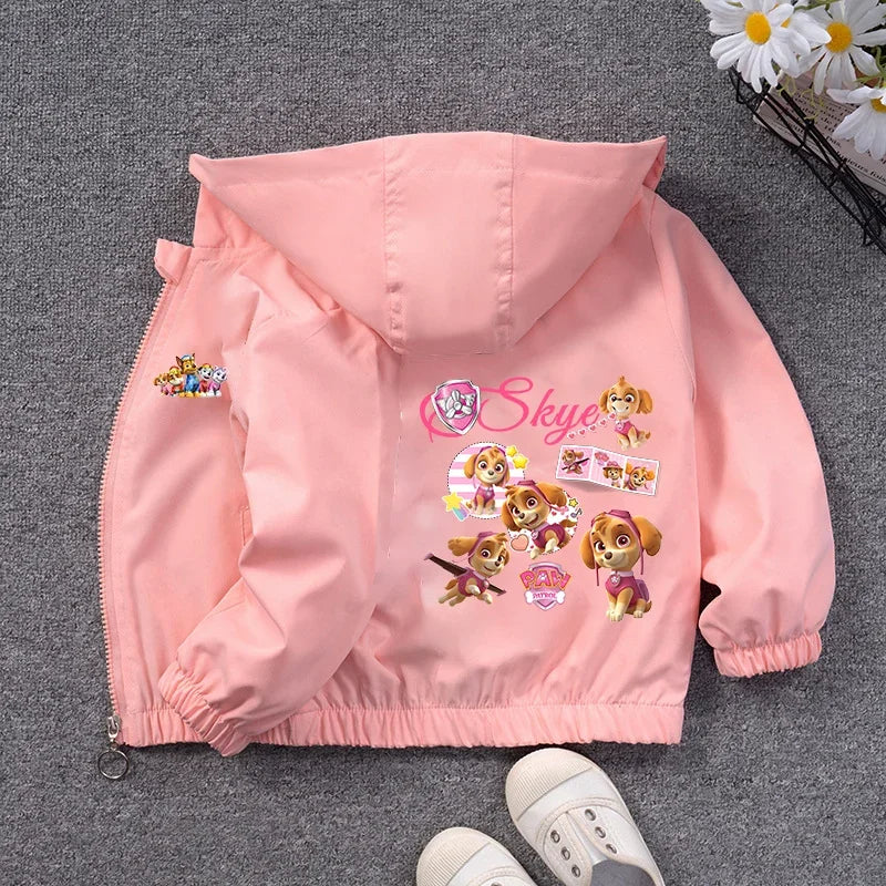 Paw Patrol Spring and Autumn Windbreaker