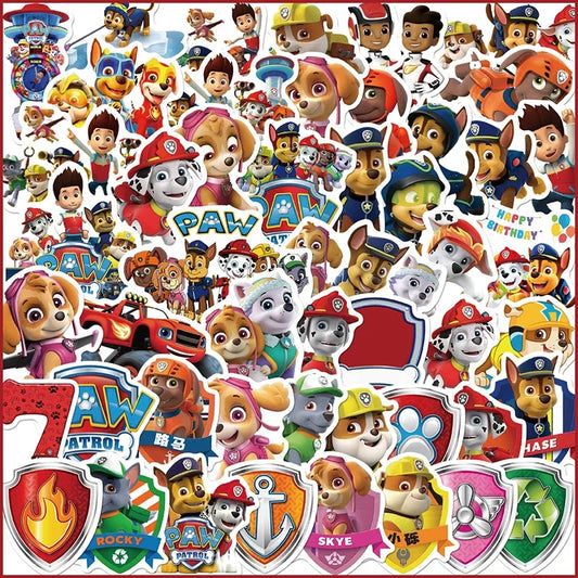 Paw Patrol Cartoon Stickers