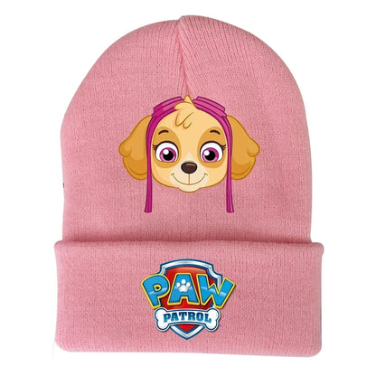 Paw Patrol Knitted Cap Winter Bonnet Christmas