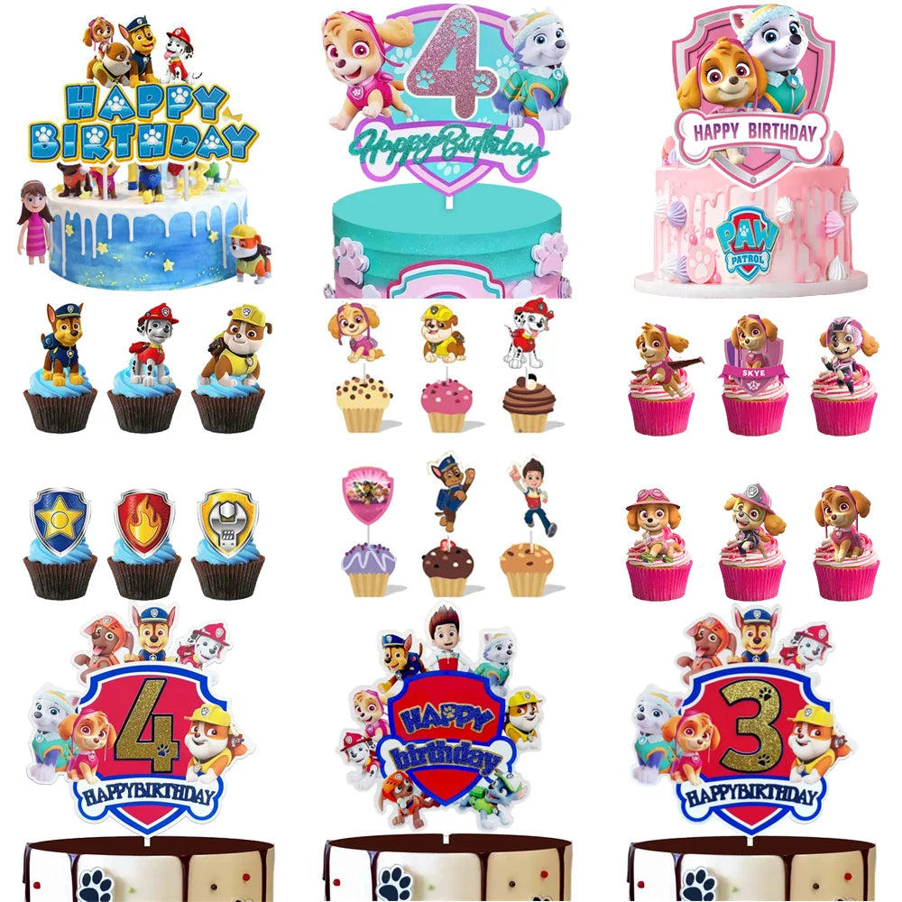 Paw Patrol Cake Decorations