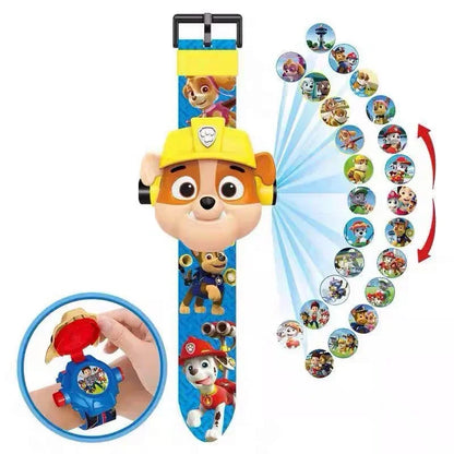 Paw Patrol 3D Projection Digital Watch and Toy Set