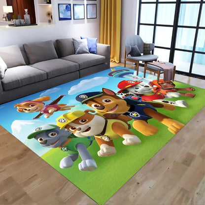 Paw Patrol Cartoon Carpet Small