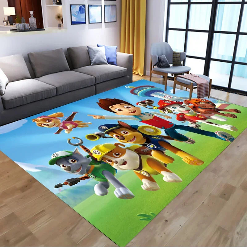 Paw Patrol Cartoon Carpet Small