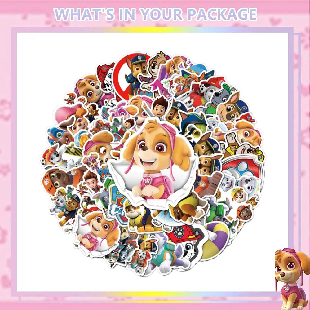 Pink PAW Patrol Skye Balloons Number Foil Balloon