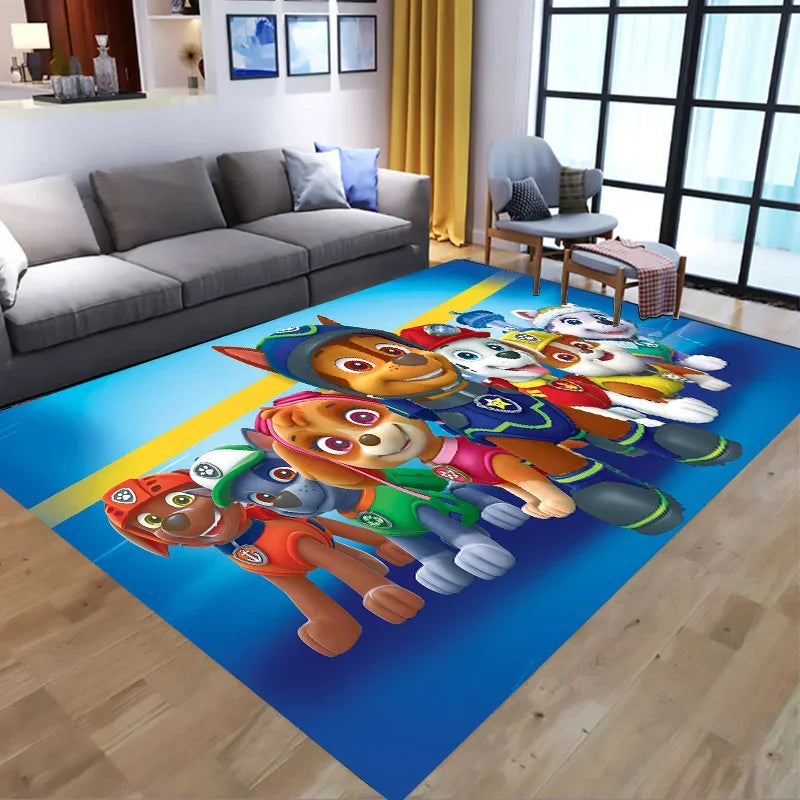 Paw Patrol Cartoon Carpet Small