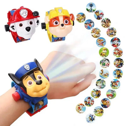 Paw Patrol 3D Projection Digital Watch and Toy Set