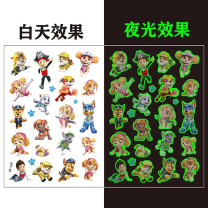 Paw Patrol Tattoo Stickers