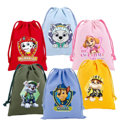 Paw Patrol Drawstring Storage Bags: Practical and Fun for Kids