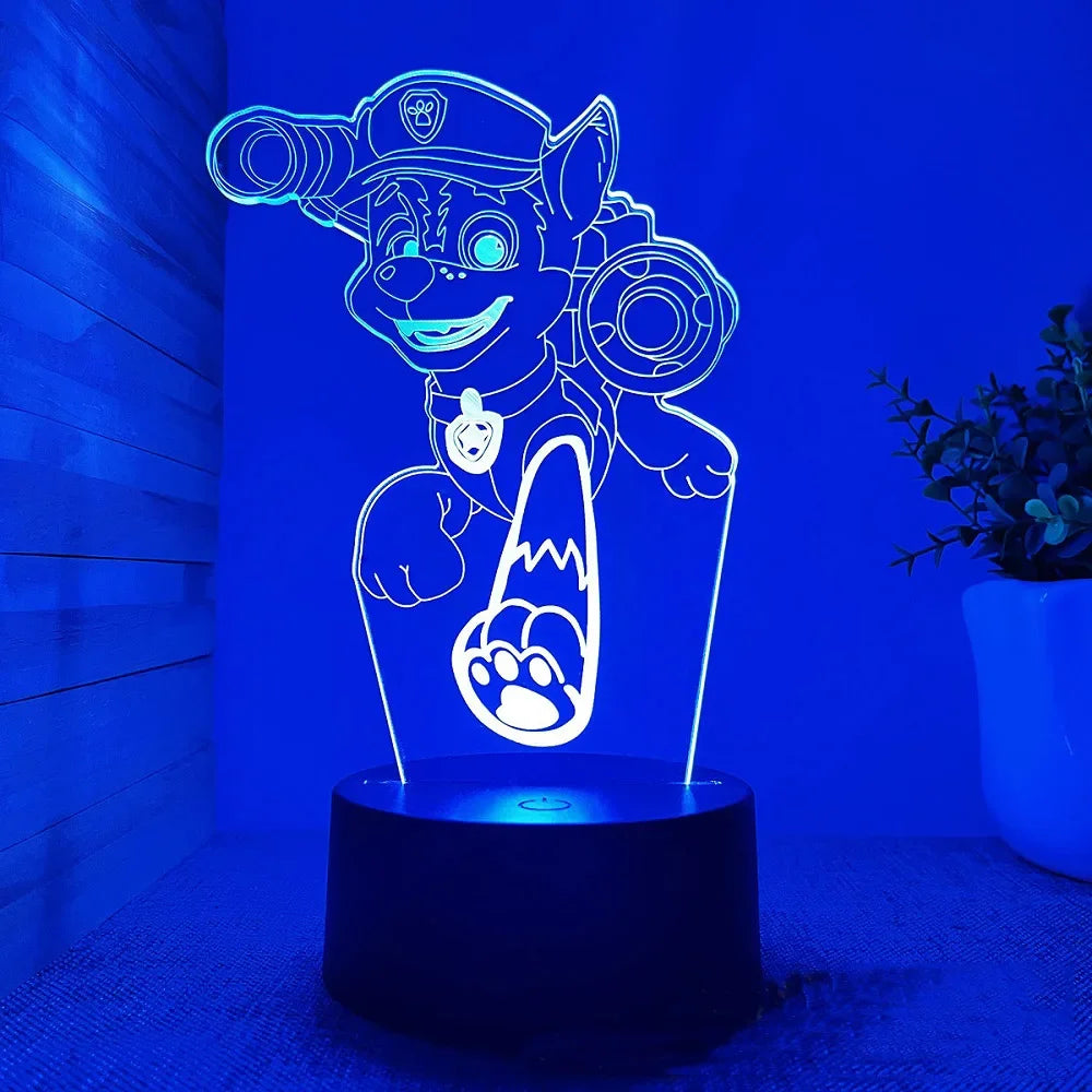 Chase 3D Night Light