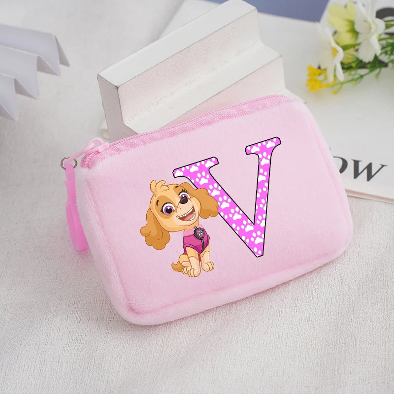 Paw Patrol Pink Purse featuring Letters