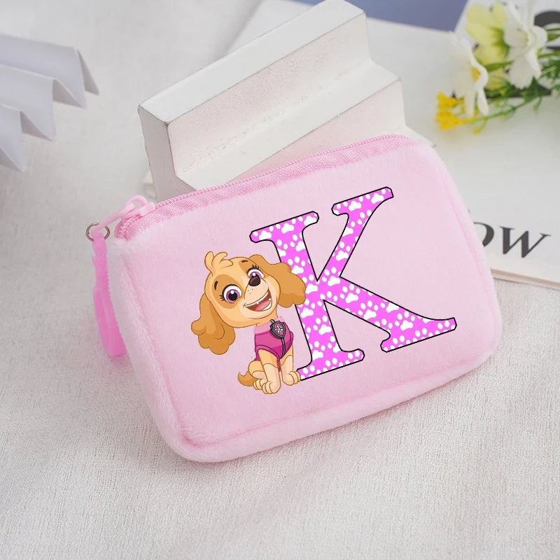 Paw Patrol Pink Purse featuring Letters