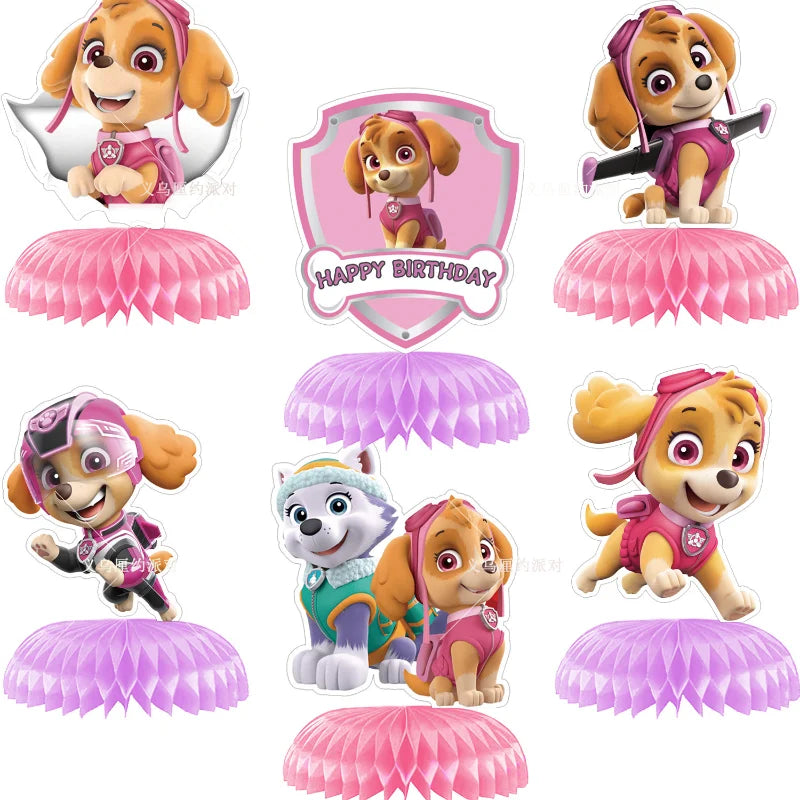 Paw Patrol Honeycomb Party Decorations: Perfect for Kids’ Celebrations