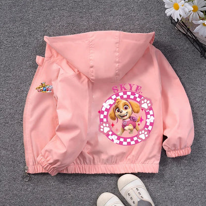 Paw Patrol Spring and Autumn Windbreaker