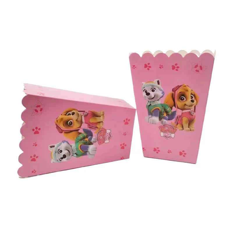 Paw Patrol Candy & Popcorn Boxes