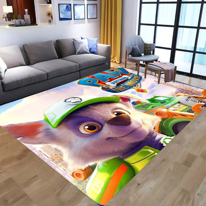 Paw Patrol Cartoon Carpet Average