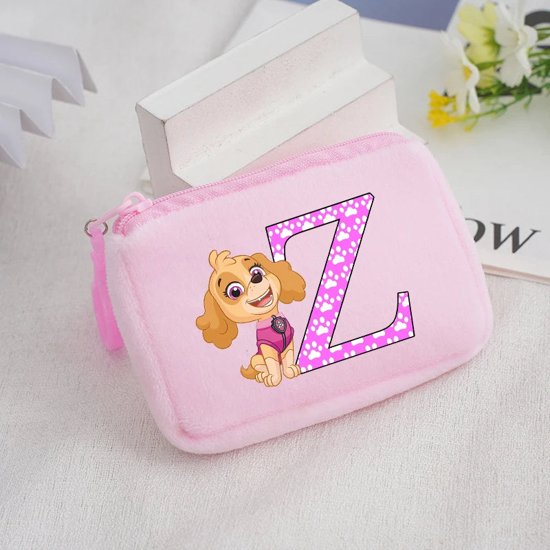 Paw Patrol Pink Purse featuring Letters