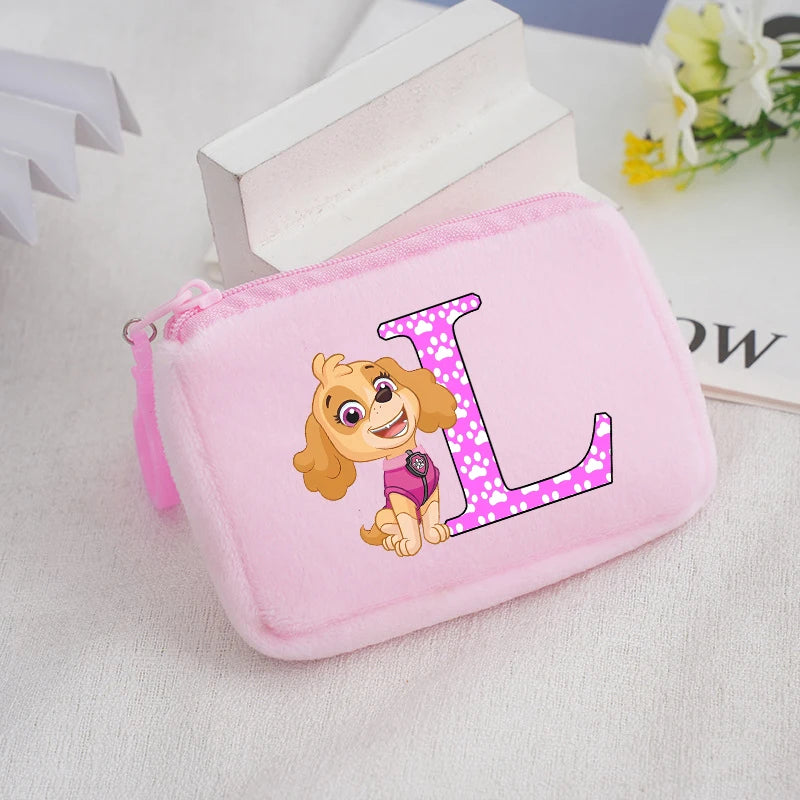 Paw Patrol Pink Purse featuring Letters