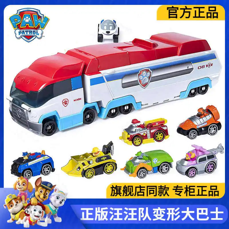 Paw Patrol Transforming Bus Patrol Car