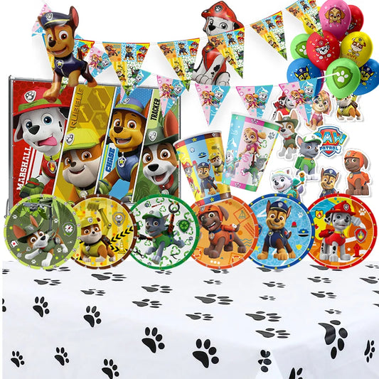 Paw Patrol Party Tableware Set