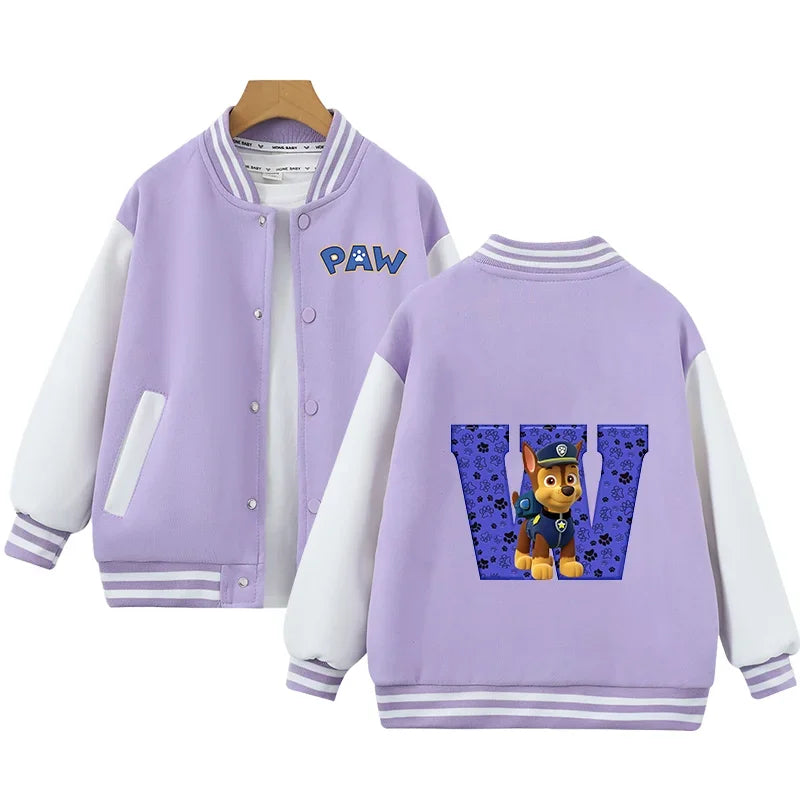 Paw Patrol Jacket Letter