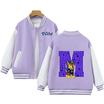 Paw Patrol Jacket Letter