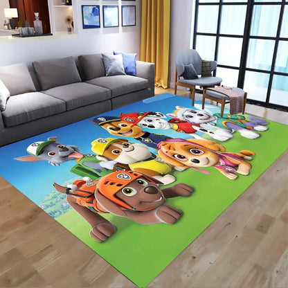 Paw Patrol Cartoon Carpet Small