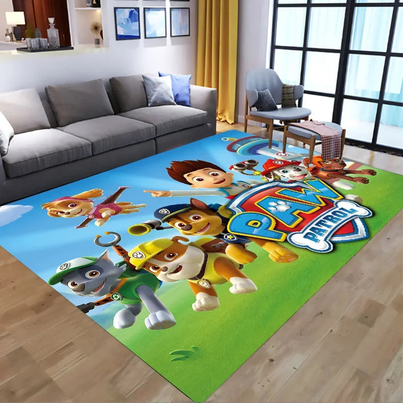 Paw Patrol Cartoon Carpet Small