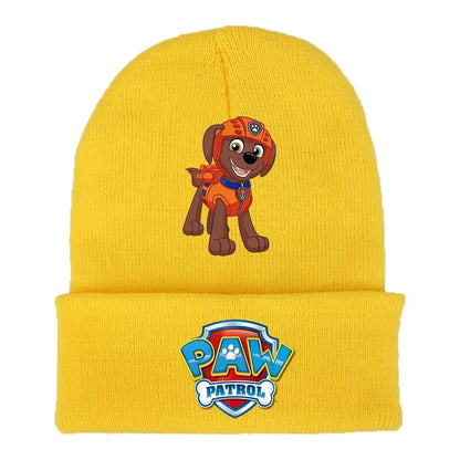 Paw Patrol Knitted Cap Winter Bonnet Christmas