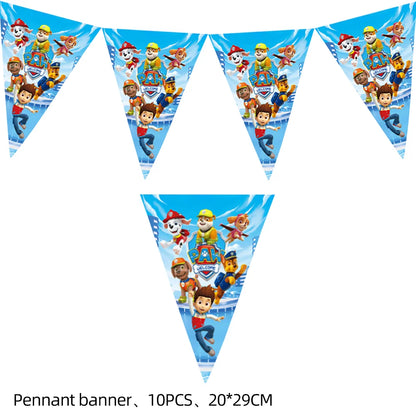 Paw Patrol Birthday Banner