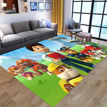 Paw Patrol Cartoon Carpet Average