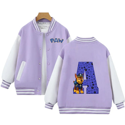 Paw Patrol Jacket Letter