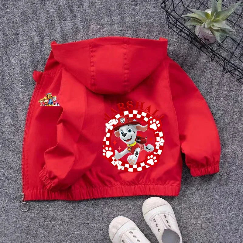 Paw Patrol Spring and Autumn Windbreaker