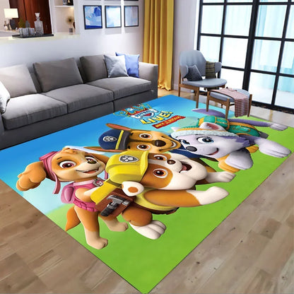 Paw Patrol Cartoon Carpet Small