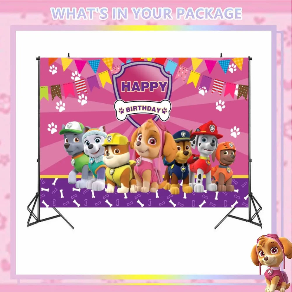 Pink PAW Patrol Skye Balloons Number Foil Balloon