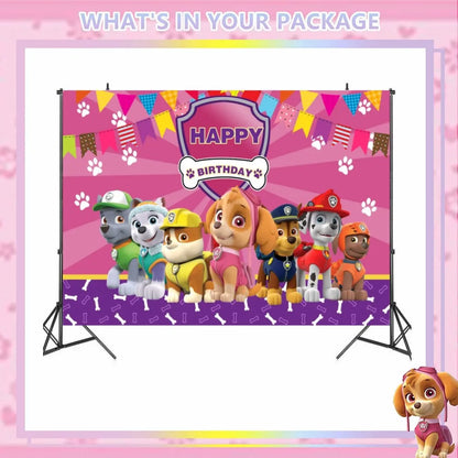 Pink PAW Patrol Skye Balloons Number Foil Balloon