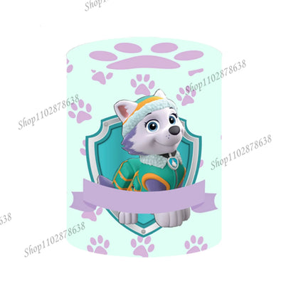 Paw Patrol Round Backdrop Cover